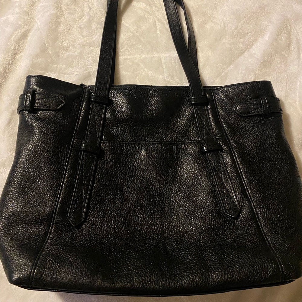 Aimee Kestenberg Black Leather Tote